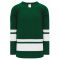 H6400 League Hockey Jersey - Dark Green/White - Front