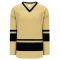 H6400 League Hockey Jersey - Vegas Gold/Black - Front