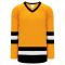 H6500 League Hockey Jersey - Gold/White/Black - Front