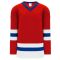 H6500 League Hockey Jersey - Red/Royal/White - Front