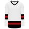 H6500 League Hockey Jersey - White/Black/Red - Front
