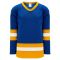 H6500 League Hockey Jersey - Royal/White/Gold - Front