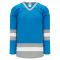 H6500 League Hockey Jersey - Pro Blue/Grey/White - Front