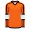H7000 Select Hockey Jersey - Orange/Black/White - Front