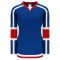 H7000 Select Hockey Jersey - Royal/Red/White - Front