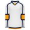 H7000 Select Hockey Jersey - White/Gold/Navy - Front