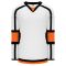 H7000 Select Hockey Jersey - White/Orange/Black - Front