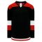 H7400 Select Hockey Jersey - Black/Red/White - Front