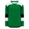 H7400 Select Hockey Jersey - Kelly/White/Black - Front