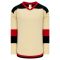 H7400 Select Hockey Jersey - Sand/Black/Red - Front