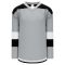 H7400 Select Hockey Jersey - Grey/White/Black - Front