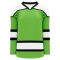 H7500 Select Hockey Jersey - Lime Green/Black/White - Front
