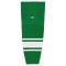HS2100 Lightweight Pro Hockey Socks - Kelly/White - Front