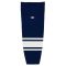 HS2100 Lightweight Pro Hockey Socks - Navy/White - Front