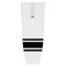 HS2100 Lightweight Pro Hockey Socks - White/Black - Front