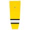 HS2100 Lightweight Pro Hockey Socks - Maize/Black/White - Front