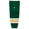 HS2100 Lightweight Pro Hockey Socks - Dark Green/Vegas/White - Front