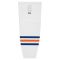 HS2100 Lightweight Pro Hockey Socks - Edmonton White - Front