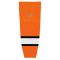 HS2100 Lightweight Pro Hockey Socks - Orange/Black/White - Front