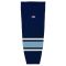 HS2100 Lightweight Pro Hockey Socks - Maine Navy - Front