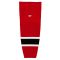 HS2100 Lightweight Pro Hockey Socks - New Jersey Red - Front
