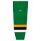 HS2100 Lightweight Pro Hockey Socks - Minnesota Kelly With Black Stripe - Front