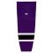 HS2100 Lightweight Pro Hockey Socks - Purple/Black/White - Front