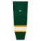 HS2100 Lightweight Pro Hockey Socks - Dark Green/Gold/White - Front