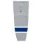 HS2100 Lightweight Pro Hockey Socks - Grey/Royal/White - Front
