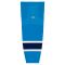 HS2100 Lightweight Pro Hockey Socks - Pro Blue/Navy/White - Front