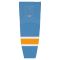 HS2100 Lightweight Pro Hockey Socks - Sky/Gold/White - Front