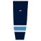 HS2100 Lightweight Pro Hockey Socks - Navy/Sky/White - Front