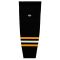 HS2100 Lightweight Pro Hockey Socks - 2014 Pittsburgh 3rd Black - Front