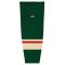HS2100 Lightweight Pro Hockey Socks - 2017 Minnesota Dark Green - Front