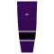HS2100 Lightweight Pro Hockey Socks - New La 3rd Purple - Front