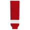 HS630 Knitted Striped Hockey Socks - Detroit Red - Front