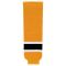 HS630 Knitted Striped Hockey Socks - Boston Gold - Front
