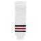 HS630 Knitted Striped Hockey Socks - Chicago White - Front