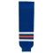 HS630 Knitted Striped Hockey Socks - Edmonton Royal - Front
