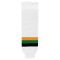 HS630 Knitted Striped Hockey Socks - Minnesota White With Black Stripe - Front