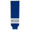 HS630 Knitted Striped Hockey Socks - Royal/Grey/White - Front