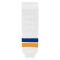 HS630 Knitted Striped Hockey Socks - 2014 St. Louis White - Front