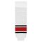 HS630 Knitted Striped Hockey Socks - 2013 Carolina White - Front