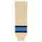 HS630 Knitted Striped Hockey Socks - Sand/Navy/Sky - Front