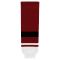 HS630 Knitted Striped Hockey Socks - 2015 Arizona Av Red - Front