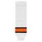 HS630 Knitted Striped Hockey Socks - Philadelphia White - Front