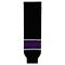 HS630 Knitted Striped Hockey Socks - 1998 Los Angeles Black - Front