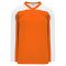 LB153 Box Lacrosse Jersey - Orange/White - Front