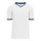 S1333 Soccer Jersey - White/Royal - Front