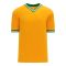 S1333 Soccer Jersey - Gold/Kelly/White - Front